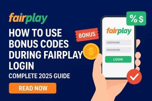 Read more about the article How to Use Bonus Codes During Fairplay Login: Complete 2025 Guide