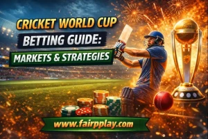 Read more about the article Cricket World Cup Betting Guide: Markets & Strategies on Fairplay