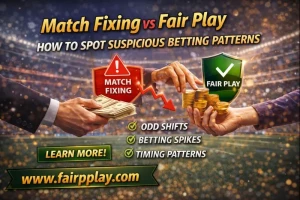 Read more about the article Match Fixing vs Fair Play: How to Spot Suspicious Betting Patterns