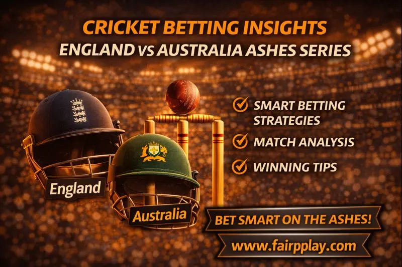 Cricket Betting Insights for England vs Australia Ashes Series Fairplay