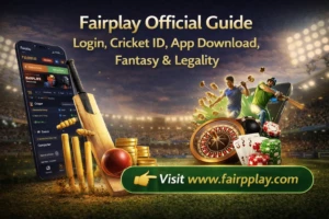 Read more about the article Fair Play Guide: Fairplay Cricket ID, App Download, Fantasy, Casino & Legal Status in India