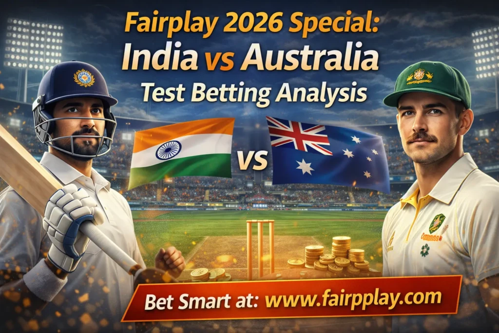 Fairplay 2026 Special India vs Australia Test Betting Analysis