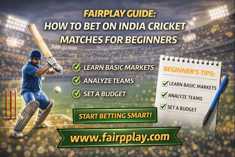 Fairplay Guide How to Bet on India Cricket Matches for Beginners