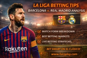 Read more about the article La Liga Betting Tips: Barcelona vs Real Madrid Analysis on Fairplay
