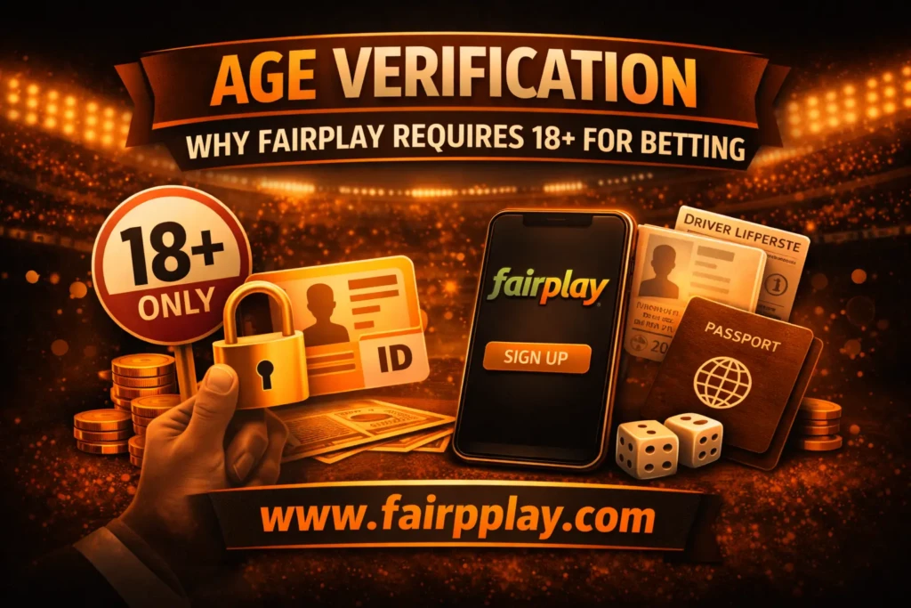 Age Verification Why Fairplay Requires 18+ for Betting