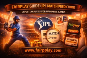 Read more about the article Fairplay Guide: IPL Match Predictions – Expert Analysis for Upcoming Games