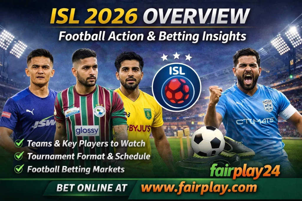 ISL 2026 Overview – Teams, Schedule, Football Betting Guide Fairplay