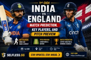 Read more about the article India vs England 1st ODI Match Prediction