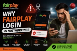 Read more about the article Why Fairplay Login Is Not Working? Common Causes and Easy Fixes
