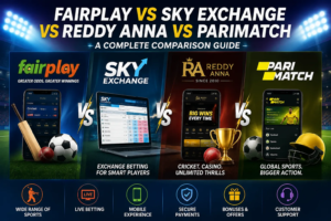 Read more about the article Fairplay vs Sky Exchange vs Reddy Anna vs Parimatch: An Informational Comparison Guide