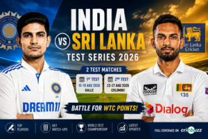 Read more about the article India vs Sri Lanka Series 2026: 1st Test Preview, Schedule, Squads & Key Players