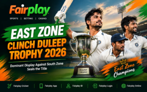 Read more about the article East Zone Clinch Duleep Trophy 2026 After Dominant Final Against South Zone